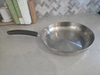 Martha Stewart Collection 10" Stainless Saute Pan Used. Price: $19.00.