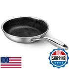 Innerwell 8" Nonstick Stainless Steel Frying Pan Honeycomb Skillet Induction New. Price: $75.90.