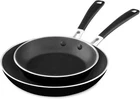 Kitchenaid Aluminum Pfoa-free Nonstick 8" & 10" Skillets Griddle Twin Pack New. Price: $59.87.