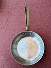 Vintage All-clad Cop-r-chef 8.5" Frying Pan Skillet Brass Handle Usa Made 1108SS Used. Price: $105.00.