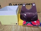 Creuset Stoneware Lid Stand Fig Parple Pot Holder Organiser Kitchen Nib. Price: $75.80.