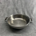 Belgique Squatty Pot Pan Qt 12 Inch Stainless Steel Double Handle 30699 Read Used. Price: $25.62.