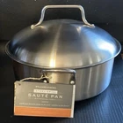 Williams Somoma Steel Grill Saute Pan W/lid W/removable Handle New. Price: $48.00.