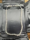 Tiffany & Co Akoya Pearl Necklace 18K White Gold "x" Clasp + $5700 Valuation Pre-owned. Price: $2742.64.