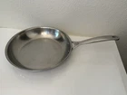 Creuset Portugal Tri Play Stainless Steel 10'' Frying Pan Skillet Used. Price: $99.00.