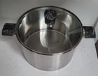 David Burke Gourmet Pro Stainless Steel 6.3 Qt Stockpot With Lid Used. Price: $43.99.