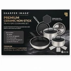 Sharper Image Premium Cookware 10PC Ceramic Non Stick Tri-ply New. Price: $174.95.