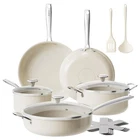 Cookware Set 14PCS Ceramic Nonstick Pots Pans Induction Stainless Steel Redchef New. Price: $209.99.