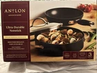 New Anolon Advanced Home Hard-anodized Nonstick 3-PC. Cookware Set. Price: $79.99.