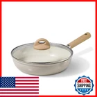 Carote 10" Ceramic Non-stick Frying Pan Skillet W/ Lid Pfoa/pfas Free New. Price: $33.90.