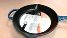 Creuset Enameled Cast Iron SKILLET,10.25"(1-3/4 Qt.)marseille New. Price: $219.95.