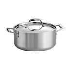 Tramontina Signature Triply Clad Stainless Steel 5QUART Dutch Oven Pot With L... New. Price: $108.05.