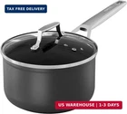 Msmk 2 Quart Saucepan With Lid, Burnt Also Nonstick, Pfoa Free Non-toxic, Oven New. Price: $67.63.