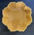 Chantal Yellow 1QT 9.5 Flower Shaped Baking Dish 93-TV22-4 Used. Price: $30.00.
