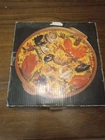 12" Diamenter Paella Dish Terra Cotta (boston Warehouse) Model #09-134 (1992) New. Price: $48.00.