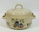 Vtg International Heartland Stoneware 1.5 Quart Casserole Dish With Lid Used. Price: $49.99.