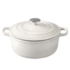 Edging Casting Iron Dutch Oven With Lid Round Pot Enameled Covered For B... New. Price: $64.99.