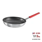 Professional 10-INCH Frying Pan, Heavy (red Handle) New. Price: $50.29.