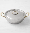 Mauviel M'elite B Hammered Stainless-steel Universal Pan, 5-QT New. Price: $339.39.