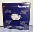 New Delonghi OS-03 OS03 5.5-QT Cook And Serve Pan With Lid. Price: $49.00.