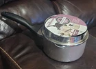 Farberware Qt Covered Straining Saucepan Nonstick 21907 New. Price: $24.99.
