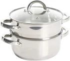 Oster Sangerfield Stainless Steel Cookware, 3.0-QUART Dutch Oven W/steamer New. Price: $39.88.