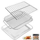 Food Grade Steel Air Fryer Bake Pan Basket Wire Rack Kit Replacement Parts New. Price: $38.01.