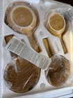 Technique Flame Stovetop Cookware Saucepan Set Mustard 4 Nib New. Price: $21.95.
