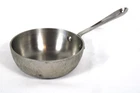 All-clad Master Chef Metal Stainless Steel 1 Qt Saucier/sauce Pan No Lid Used. Price: $59.99.
