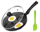 Mylifeunit Egg Frying Pan, 4-CUP Nonstick Fried 9.45-INCH Dia., Black New. Price: $45.99.