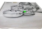 Williams Sonoma Stainless Steel Thermo-clad 10 Piece Cookware Set Box Damaged New. Price: $799.95.