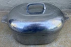 Vintage Wagner Ware Sidney Magnalite 4265-P Roaster Dutch Oven Pot Lid Used. Price: $150.00.
