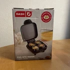 Dash Deluxe Bite Maker New.in Box, Mint Green Can Larger Eggs Also. Price: $17.99.