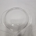Pyrex Clear Glass Tab Handles Casserole Dish / Pan Lid #684-CA-21 Replacemen Used. Price: $15.69.