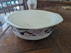 Mikasa Fire & Ice Charisma Black AA004 Missing Cover Round Casserole Base 9 1/2" Used. Price: $10.00.