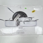 Lexi Home Diamond 7-PIECE Tri-ply Stainless Steel Non-stick Cookware Set New. Price: $99.00.