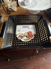 New Cuisinart CNW-328 Non-stick 11" Grill Wok X Black Alloy Steel. Price: $17.99.