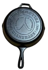 Lodge Yellowstone 10.25 Inch Cast Iron Skillet Dutton Ranch Collectible Pan Used. Price: $29.37.