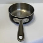 All-clad Ltd 1.5 Qt Nonstick Stainless Steel Saucepan Black/silver 500 F Used. Price: $49.94.