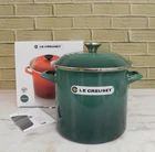 Creuset Enameled Steel 8 Quart Stockpot, Artichaut **new**. Price: $114.95.