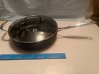 New Cuisinart 500* F Hard Anodized Non Stick 3.5 Qt Covered Saute Pan. Price: $65.00.