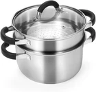 3.2QT Steamer For Cooking - Stainless Steel Pot With Basket, New. Price: $34.83.