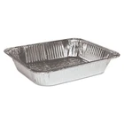 Aluminum Steam Table Pans, Half-size Deep, 2.56 10.38 X 12.75, 100/CARTON New. Price: $88.98.