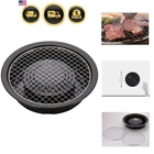 Korean Cookware Aburi Stove Top Grill Pan, Black, CB-P-AM3 New. Price: $94.06.
