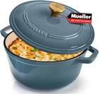6 Quart Enameled Cast Iron Pot Dutch Oven, Heavy-duty, Oven-safe Up To 500 F... New. Price: $97.39.