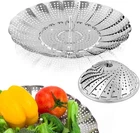 Vegetable Steamer Basket, Premium Stainless Steel Large ( 6 To 10.5), Silver New. Price: $17.16.