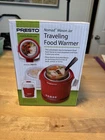 Presto Nomad Mason Jar Traveling Food Warmer Red Portable Lunch Heater New. Price: $20.00.