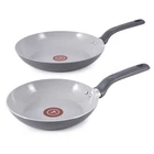 T-fal Easy Care Ceramic Non-stick, 8 And 10.5 Inch Frypan Set, Grey New. Price: $38.84.
