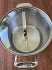 Cuisinart Qt Stock Pot Stainless Steel W/ Glass Lid Induction Ready Model 7766 Used. Price: $25.97.