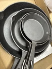 Cuisinel Cast Iron Skillet (set Of 4) New. Price: $39.00.